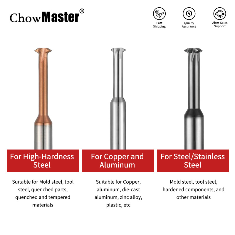 End Mill Set - Cortador de fresado de hilo de