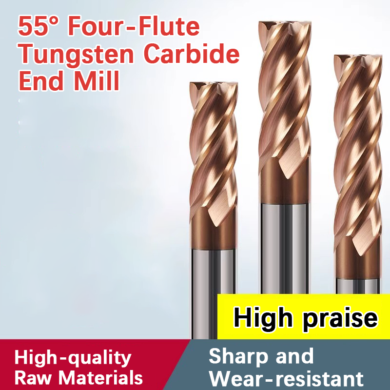 End Mill - 1 unidad 55 ° Fresa de