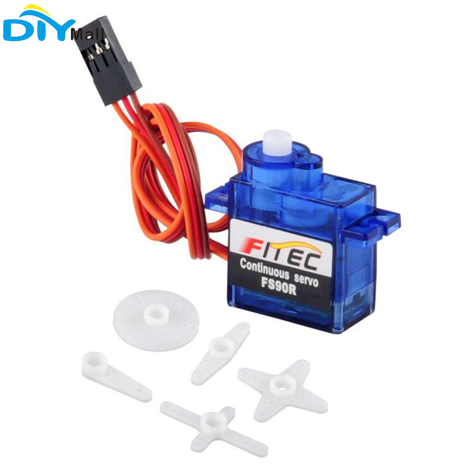 Servo 9G - Servo FS90R de 9g, Rotación Continua