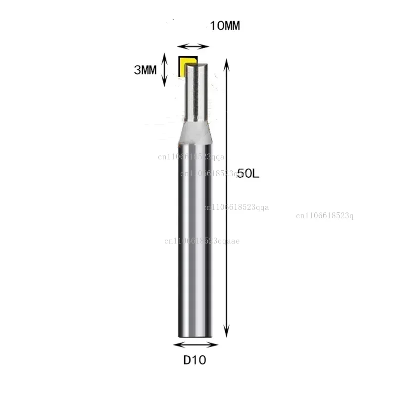 Carbide End Mill - Fresa CNC de Diamante MCD, Longitud