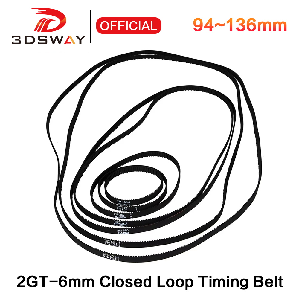 Gt2 Belt - Piezas de impresora 3D 3DSWAY GT2,