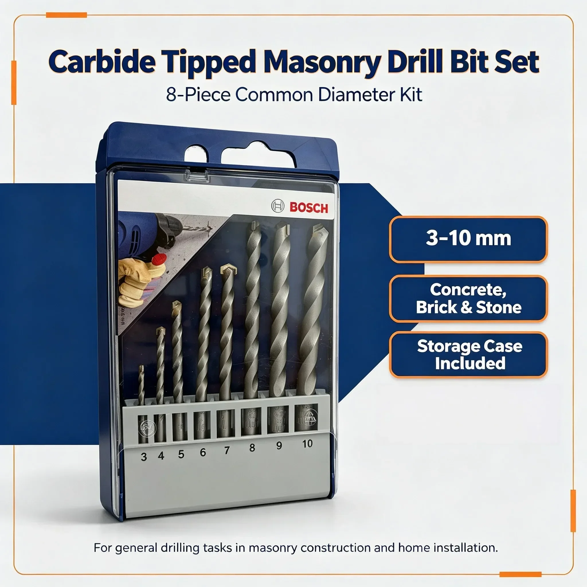 1-8 unidades/lote Brocas de im - Drill Bit Set reseña y precio
