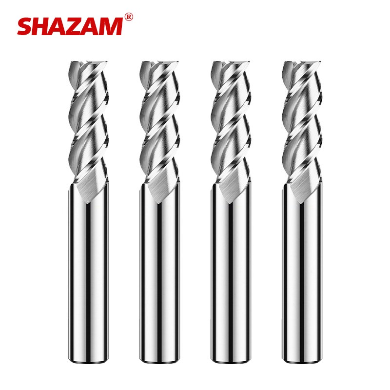 SHAZAM HRC65 carburo de tungst - End Mill Set reseña y precio