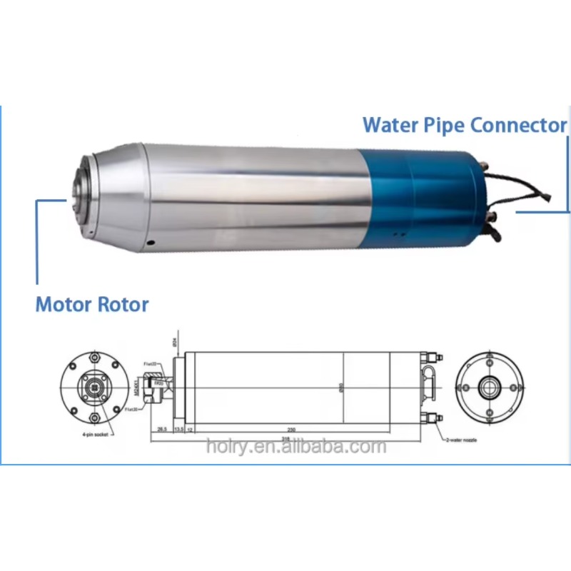 Venta Directa de Fábrica en Ch - Water Cooled Spindle reseña y precio