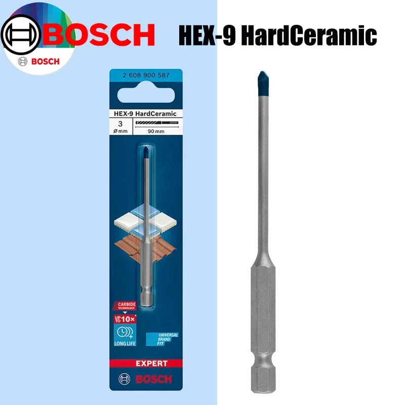 Brocas de cerámica dura BOSCH  - Drill Bit Set reseña y precio