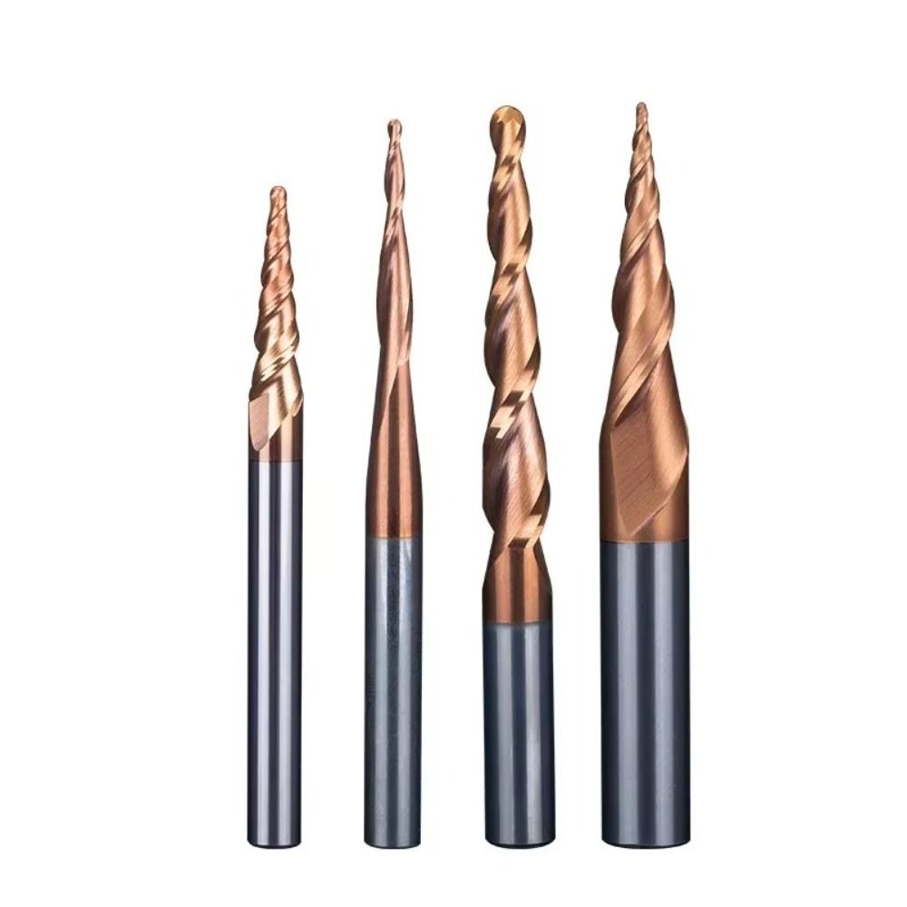 HRC55 fresas de extremo cónica - End Mill Set reseña y precio