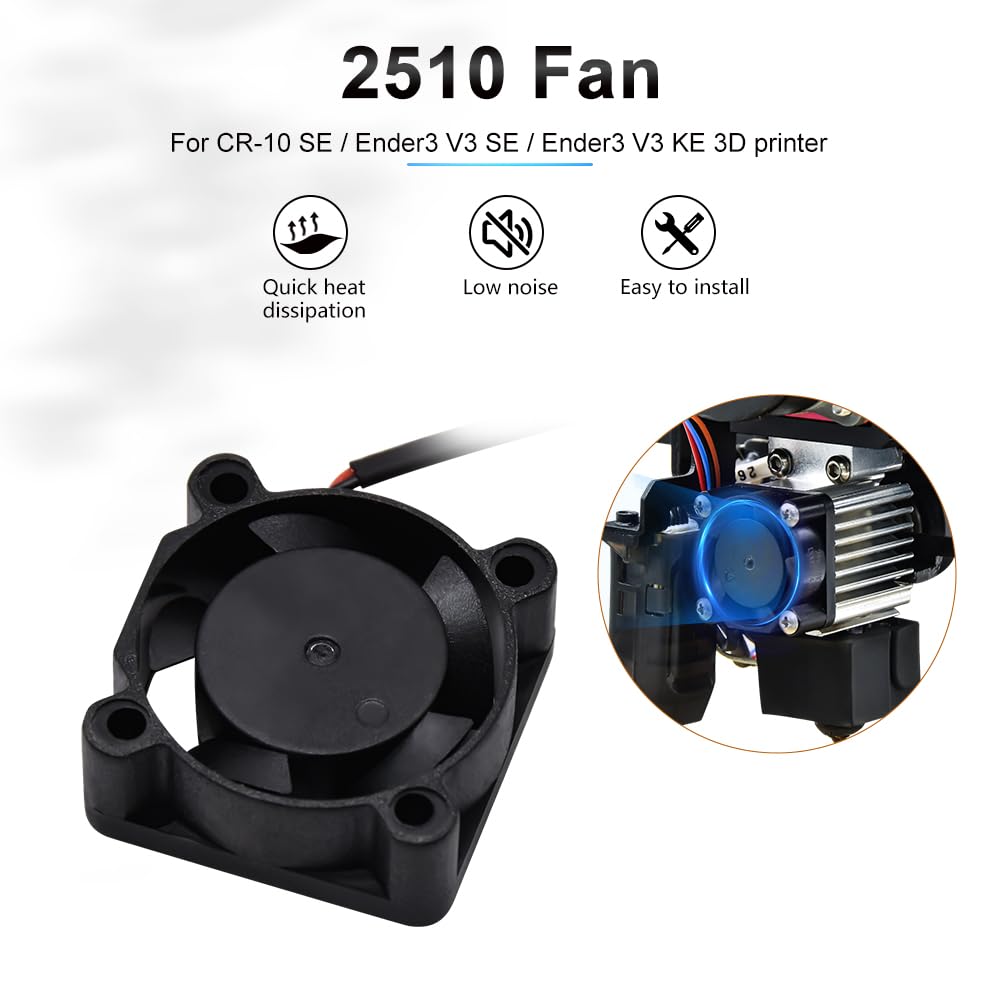 Ventiladores de Extrusora Crea - Aluminium Profile 2020 reseña y precio