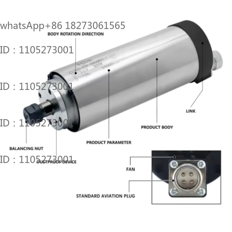 Motor de husillo refrigerado p - Spindle Motor reseña y precio
