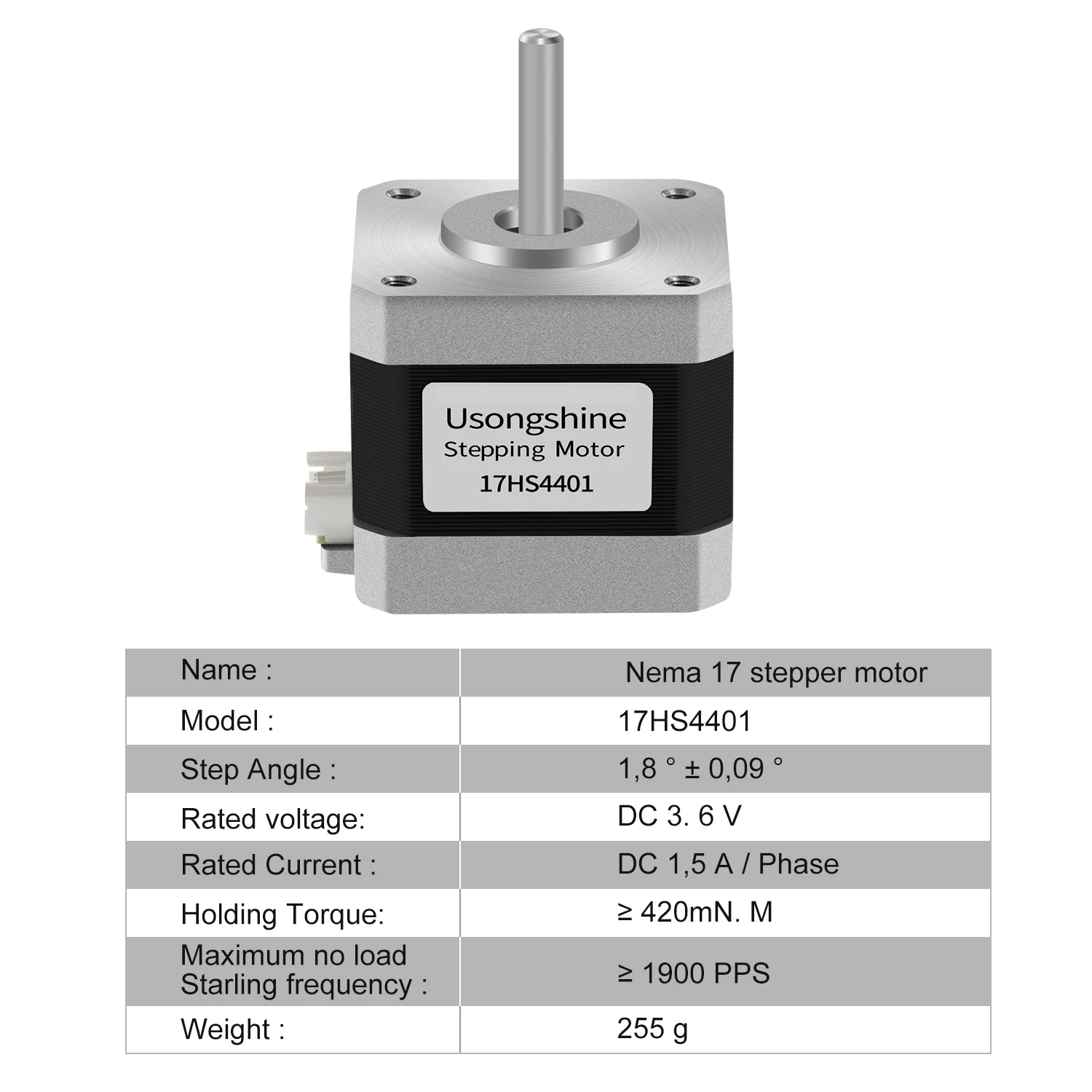 1/3/5 piezas Motor paso a paso - Nema 17 Stepper reseña y precio