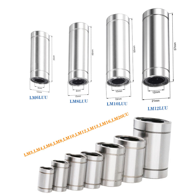 2 unids/lote rodamientos linea - Lm8Uu Bearing reseña y precio