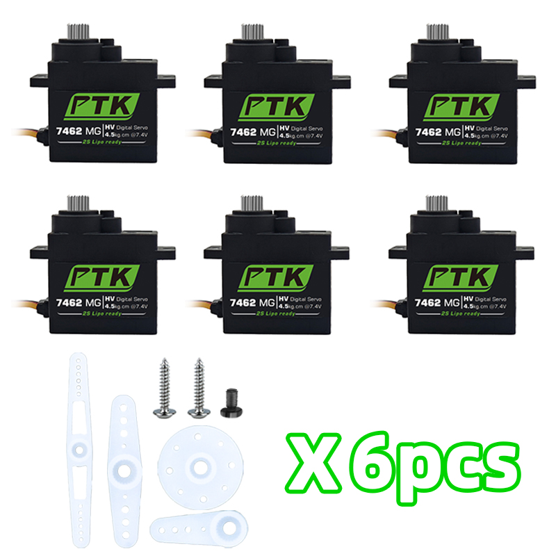 PTK 7462W MG engranaje de Meta - Servo 9G reseña y precio