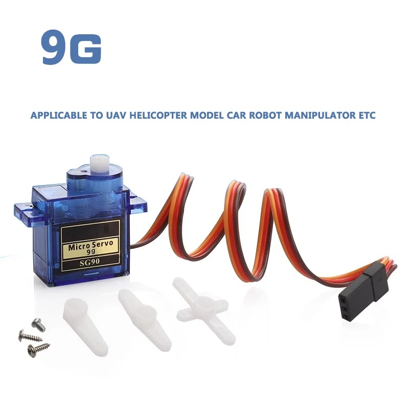 SG90 9G, microservomotor con e - Servo 9G reseña y precio