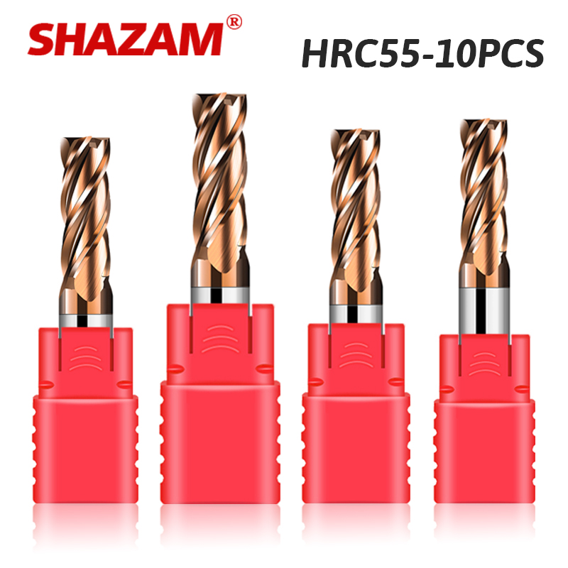 SHAZAM-Fresa de extremo plano  - End Mill Set reseña y precio